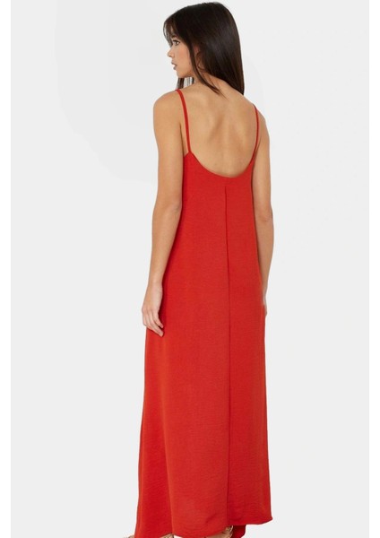 Rahat Yazlık Maxi Elbise Aerobin Dokuma Polyester Shift Kalıp V Yaka Konforlu Kesim modelleri