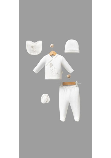 Sevimli Balonlu Fil 5'li Set Hastane Çıkışı