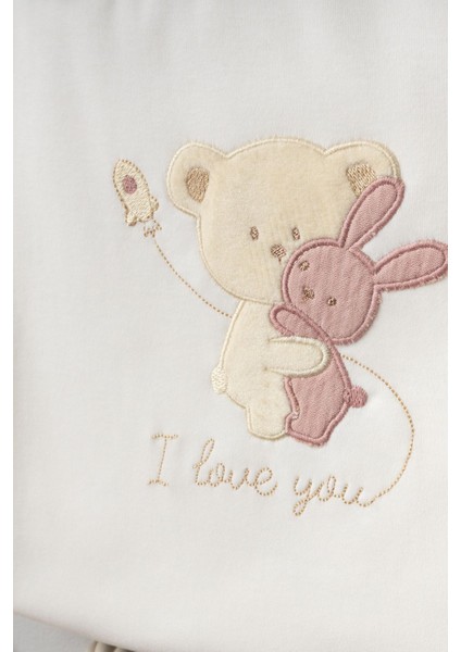 Sarılan Ayıcık Desenli 10 Parça Kutulu Yenidoğan Hastane Çıkışı Zıbın Seti fiyatları