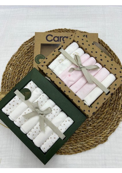 Desenli Penye Bebek Ağız Mendili 7'li (2 Paket) 2025 modelleri