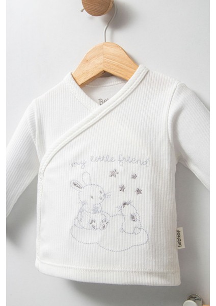 Sevimli Buluttaki Tavşan Desenli 10 Parça Kutulu (Yenidoğan) Hastane Çıkışı Zıbın Seti fiyatları