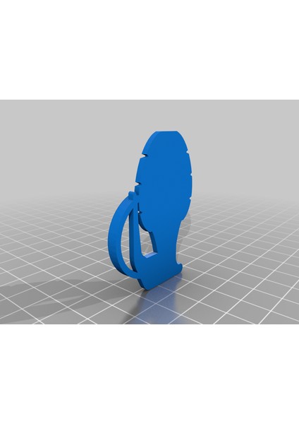 El Bombası Pimi/anahtarlık/kolye (Sadece Plastik Aparattır) 3D modelleri