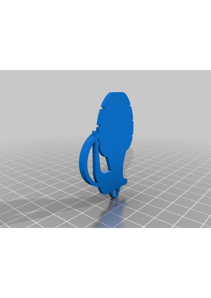El Bombası Pimi/anahtarlık/kolye (Sadece Plastik Aparattır) 3D fırsatları