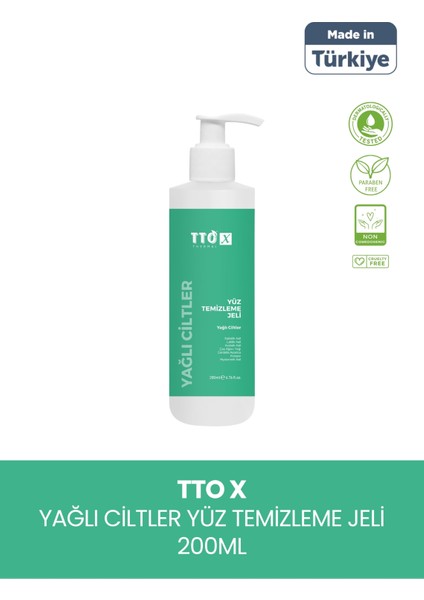 Yüz Temizleme Jeli – Yağlı Ciltler 200 ml