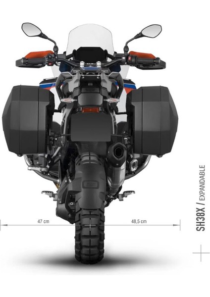 3p System Yan Çanta Demiri Bmw R1300GS Adventure W0RG15IF indirimleri