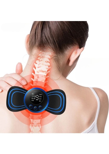 Buffer® Titreşimli USB Şarj Aletli Mini Elektrikli Kelebek Masaj Aleti