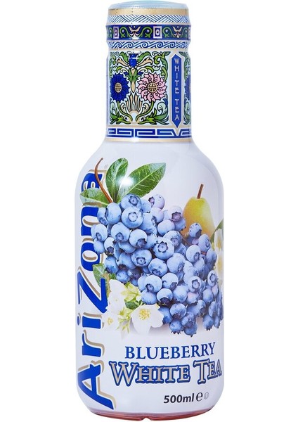 Blueberry White Tea 500 ml - Beyaz Çay 4 Adet