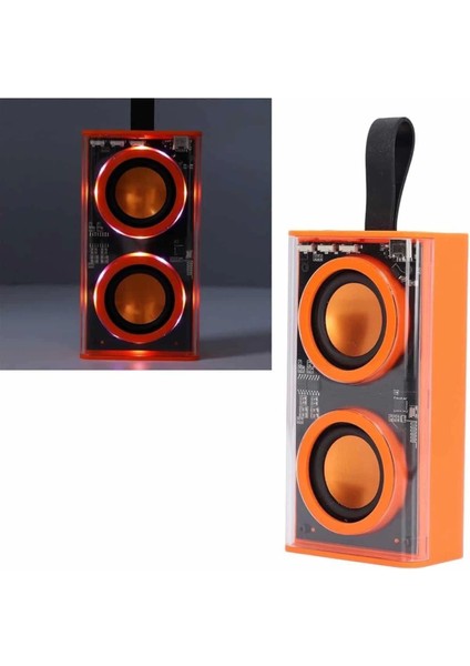 Rgb Işıklı Hoparlör Taşınabilir Hoparlör Kablosuz Bluetooth 5.0 Bağlantı