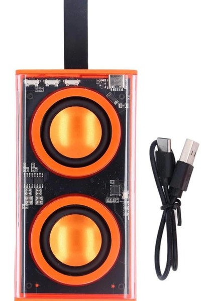 Rgb Işıklı Hoparlör Taşınabilir Hoparlör Kablosuz Bluetooth 5.0 Bağlantı