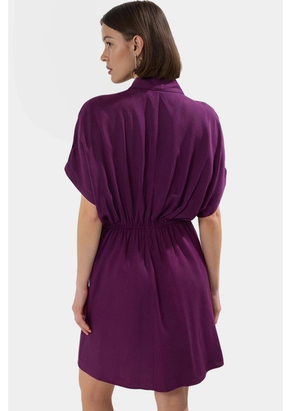 A Line Belmando Dokuma Viskoz Mini Elbise Yazlık Rahat Özenle Seçilmiş Dayanıklı Malzeme fiyatları