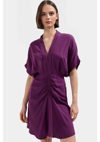 A Line Belmando Dokuma Viskoz Mini Elbise Yazlık Rahat Özenle Seçilmiş Dayanıklı Malzeme modelleri