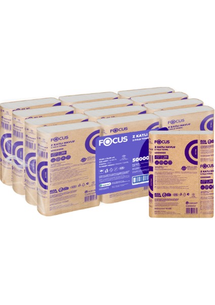 Extra Z Katlı Kağıt Havlu 200 Yaprak 12 Paket 22. 5X24 cm