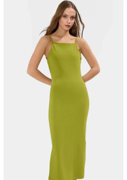 Şık ve Rahat Örme Midi Elbise Günlük Casual Stil Mükemmel Uyum Profesyonel Görünüm Premium Kalite