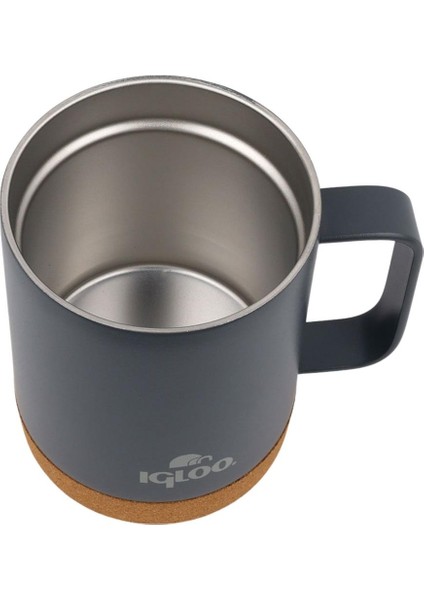 Çelik Mug Termos - Igloo - Cork - 350ML - Füme - 205696