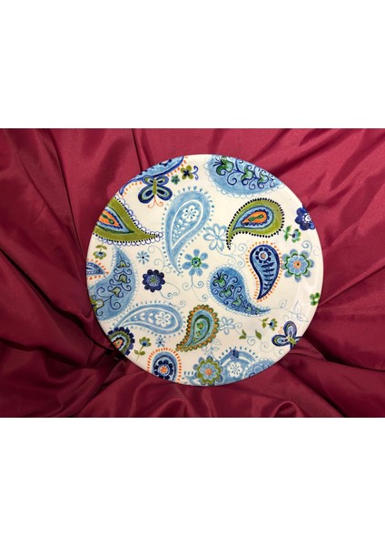 El Yapımı 30 cm Çini Tabak