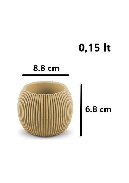 Krs Mercan Dekoratif Sukulent Kaktüs Plastik Saksı Takımı 3'lü Set Soft Sarı fırsatları