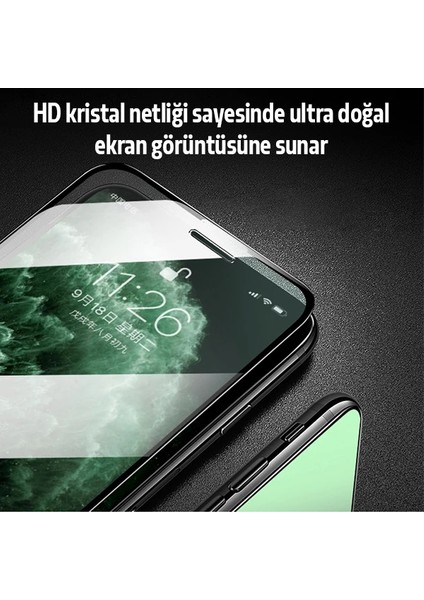 Ally Iphone 11 Pro-Xs 5.8 Anti -Blue Green Light Göz Korumalı Tempered Full Ekran - TKNAL8306-83 fırsatları