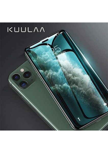 Kuulaa Iphone 11 Pro MAX3D Full Kırılmaz Tempered Cam KORUYUCU-(1903) - TKNAL1479-2445