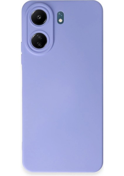 Xiaomi Redmi 13C Kılıf Nano Içi Kadife Silikon - Lila - TKNAL6264-4385