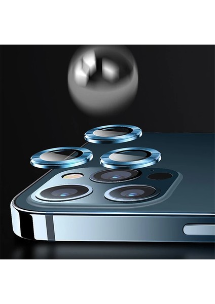 Usams Iphone 12 Pro 3D Metal Çerçeveli Kamera Lens KORUYUCU-(1903) - TKNAL2109-9050 indirimleri