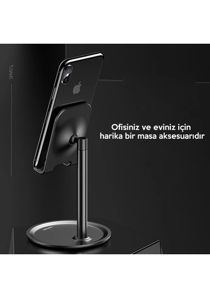 Usams Portatif Universal Metal Masaüstü Telefon Tablet STANDI-(1903) - TKNAL9028-6331 indirimleri
