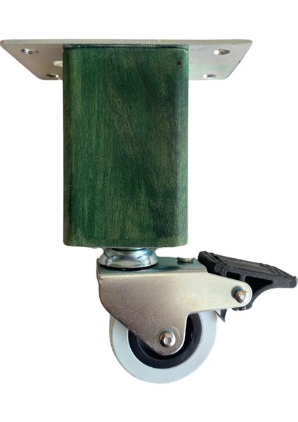 Kale Ahşap Tekerli Ayak Mobilya Masa ve Dolap Tekerli AYAĞI(FRENLİ)(12CM-15CM)(KAYIN/GÜRGEN Ağacı) fiyatları