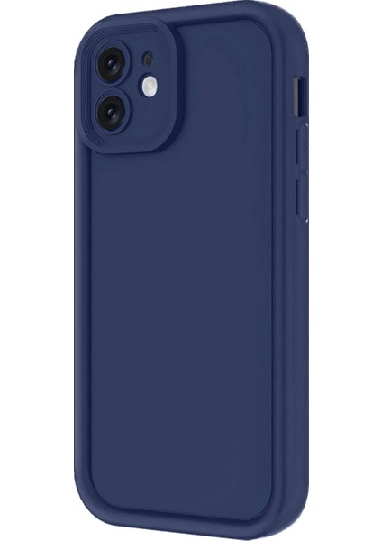 iPhone 11 Kılıf Viera Silikon - Lacivert - TKNAL6659-9710