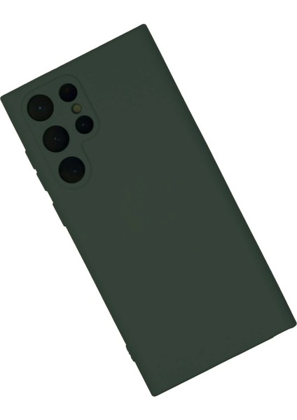 Samsung Galaxy S22 Ultra Kılıf Nano Içi Kadife Silikon - Koyu Yeşil - TKNAL1301-6104 modelleri