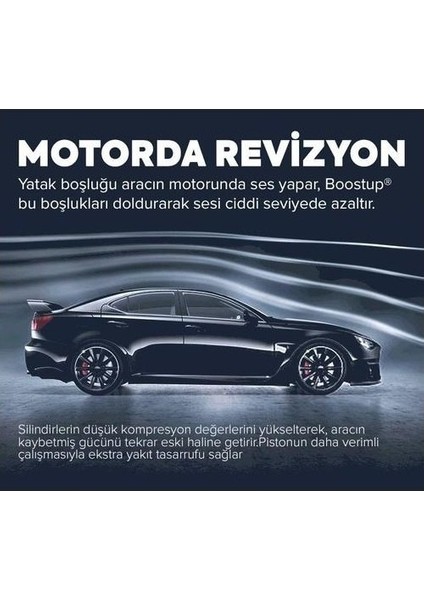 Boostup 6'lı Paket Bor Motor Yenileyici Koruyucu Onarıcı 1.2litre
