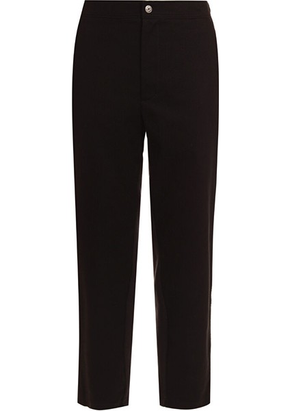 Normal Bel Normal Paça Slim Fit Siyah Erkek Pantolon 75OAA120