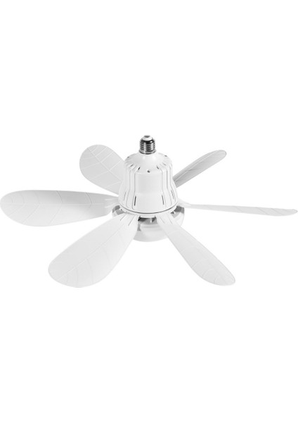 Tavan Vantilatörü Kumandalı LED Işık Fan 3 Renk Vantilator Duy' a Montaj Olur Kolay Kurulum