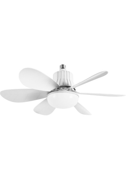 Tavan Vantilatörü Kumandalı LED Işık Fan 3 Renk Vantilator Duy' a Montaj Olur Kolay Kurulum