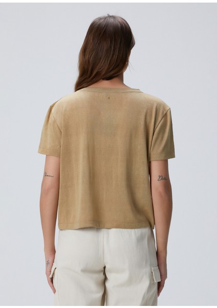 Açık Haki T-Shirt indirimleri