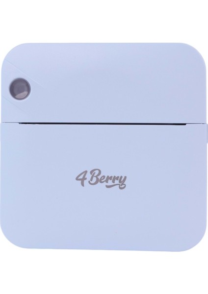 C17M Mavi Mini Bluetooth Yazıcı – Termal, Portable, Kartuşsuz Baskı