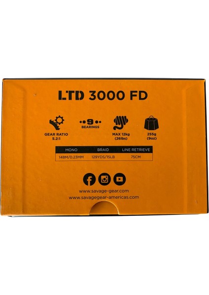 Orange Ltd 3000 Fd 8+1bb Spin Olta Makinesi fiyatları