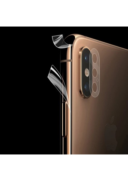 Iphone Xs Hidrojel Hayalet Yan Alt Üst Kamera KAPLAMA-(1903) - TKNAL3473-5539 fiyatları