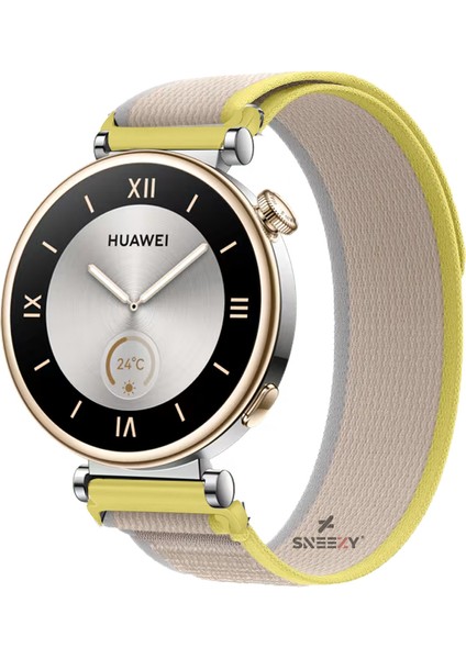 Huawei Watch Gt4 41MM Uyumlu Kordon Trail Loop Cırtlı Yumuşak Kumaş Şık Kordon