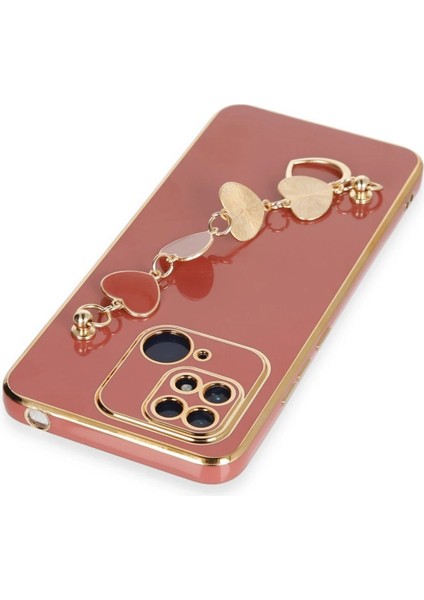Xiaomi Redmi 10C Kılıf Esila Silikon - Kırmızı - TKNAL1824-8576 modelleri