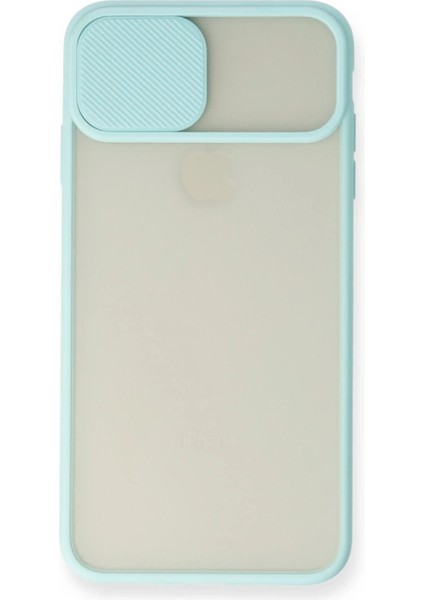 iPhone x Kılıf Palm Buzlu Kamera Sürgülü Silikon - Turkuaz - TKNAL5291-8338 fiyatları