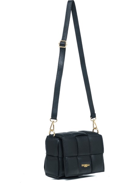 Kadın Çapraz Çanta Soleıl M Piumelli Milano Bag D28 Black indirimleri