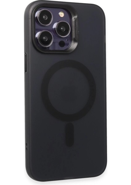 iPhone 15 Pro Kılıf Mateks Magsafe Kapak - Siyah - TKNAL9313-1432 fiyatları