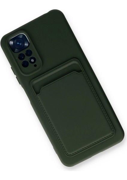 Xiaomi Redmi Note 11S Kılıf Kelvin Kartvizitli Silikon - Koyu Yeşil - TKNAL5738-2442 fiyatları