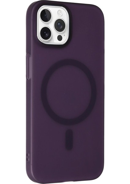 iPhone 12 Pro Tuna Pc Slim Magsafe Kapak - Derin Mor - TKNAL3840-9610