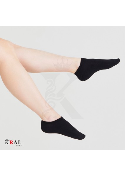 Erkek - Kadın Düz Desen (10 Çift) Snikers Pamuklu Terletmez Çorap fırsatları