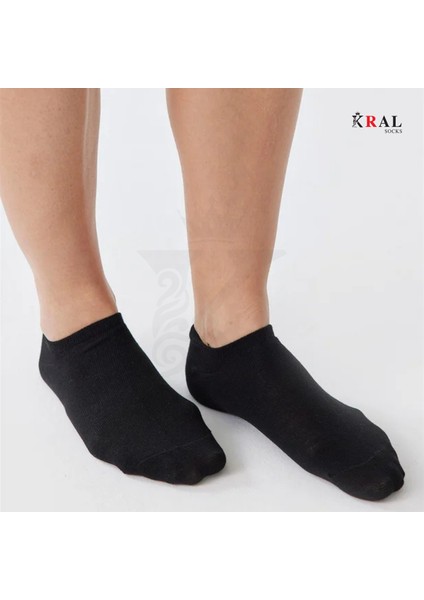 Erkek - Kadın Düz Desen (10 Çift) Snikers Pamuklu Terletmez Çorap indirimleri