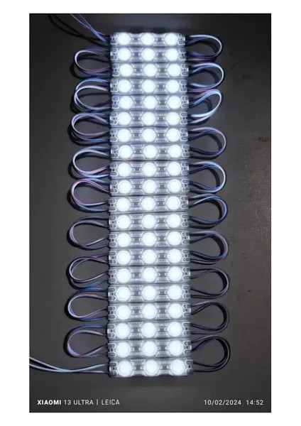 20 Adet 5 Watt Beyaz Işık Kelvin IP65 Mercekli Modül LED 10 Adet Magnetli, Çok Kaliteli Modül LED fiyatları