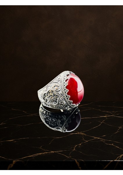 12,8 GR OSMAN ÖZPALA GÜMÜŞ YÜZÜK