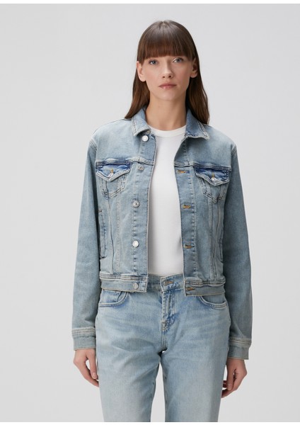 Amuse Me Mavi Classic Trucker Denim Ceket