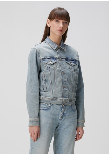 Amuse Me Mavi Classic Trucker Denim Ceket