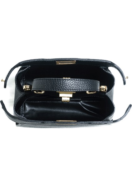 Kadın Çapraz Çanta Sharon S Piumelli Milano Bag D28 Black